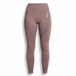 New Gymshark Energy Seamless High Waisted Leggings 7/8 Yoga Gym Workout Taupe S